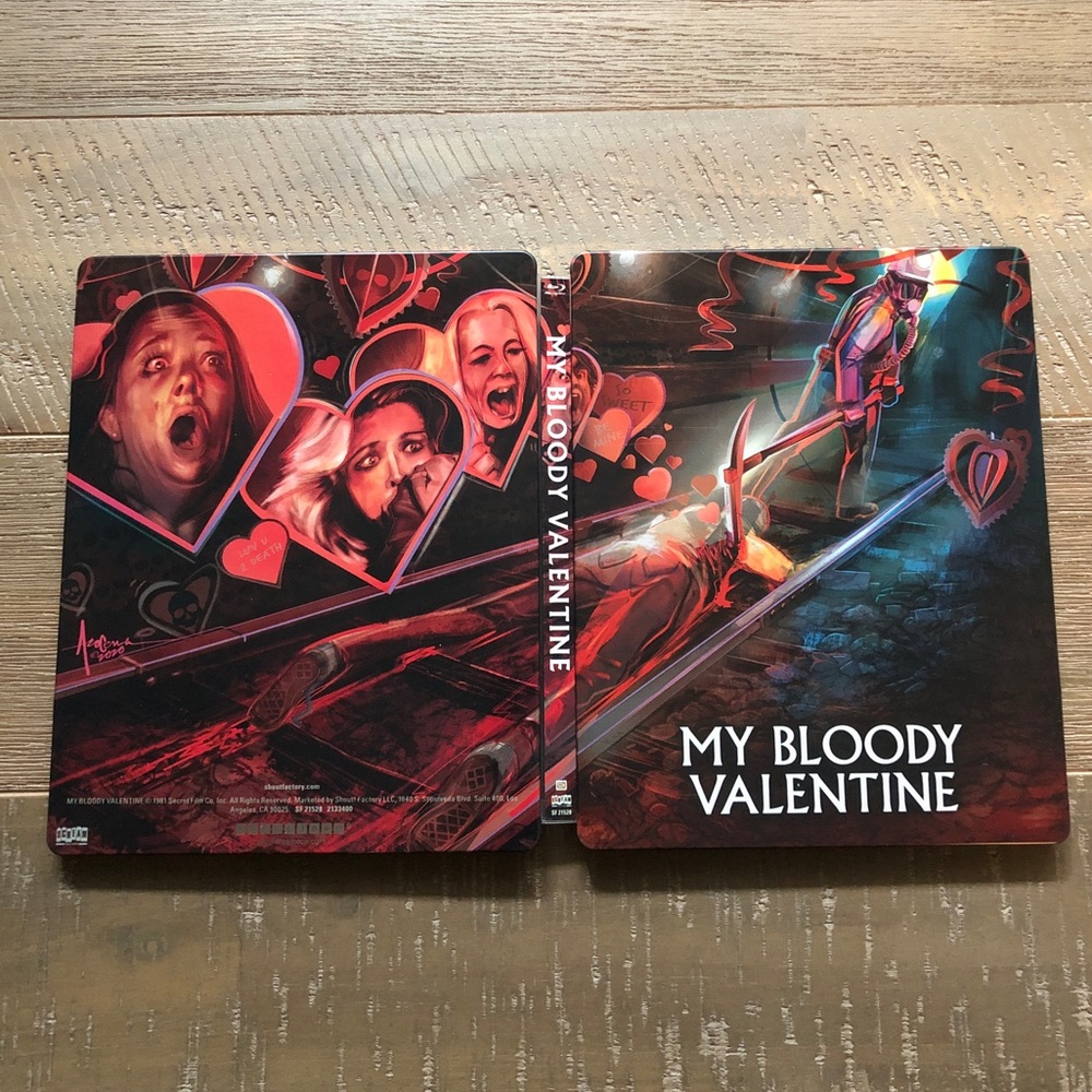 My Bloody Valentine Scream Factory Blu-Ray Limited Edition Steelbook